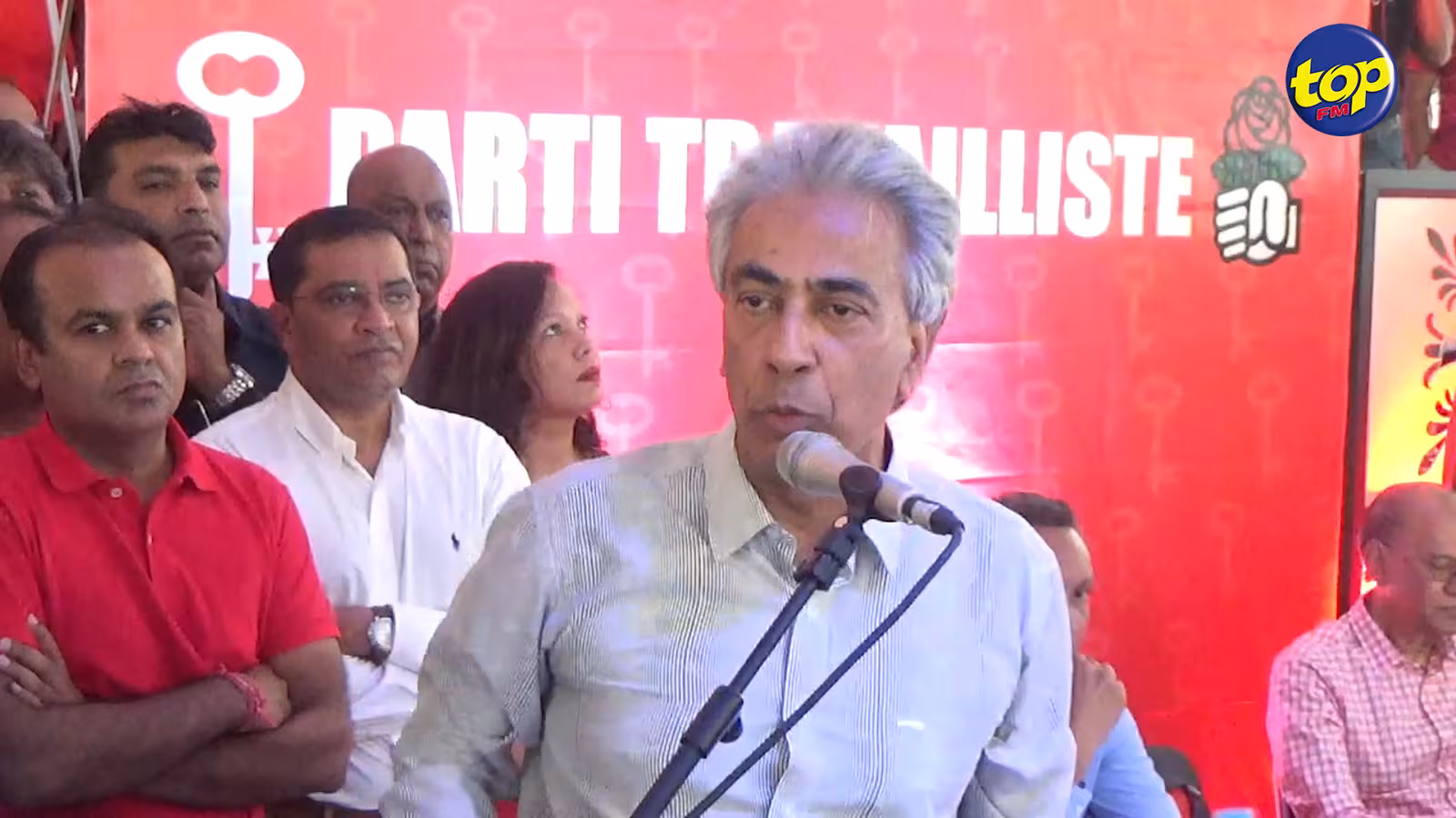 Politique : ‘Si ou ena sa disang travailiste la, ou lever cuma enn seul lepep, enn seul nation !’ dit Arvin Boolell