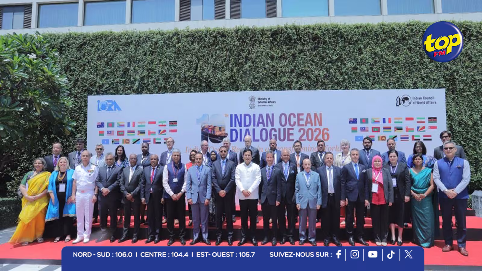 10ᵉ Dialogue de l’océan Indien : Ritesh Ramful présent aux échanges sur les grands enjeux maritimes et climatiques