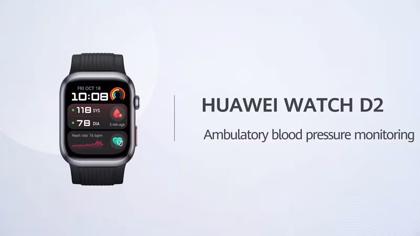 Lancement hier, par Huawei de sa première smartwatch dotée de la technologie d’Ambulatory Blood Pressure Monitoring (ABPM)