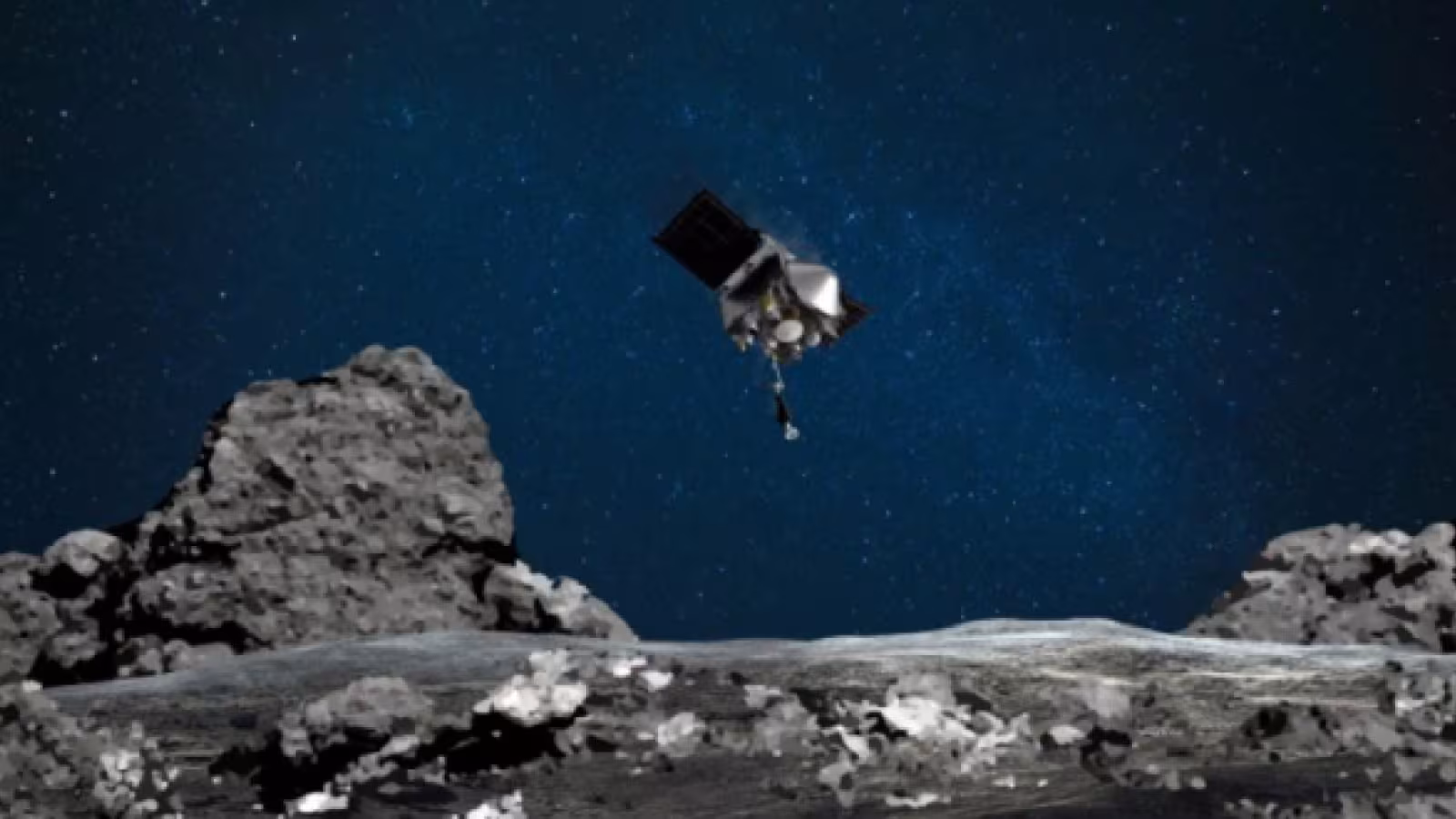 La sonde américaine Osiris-Rex a réussi sa manœuvre sur l’astéroïde Bénou