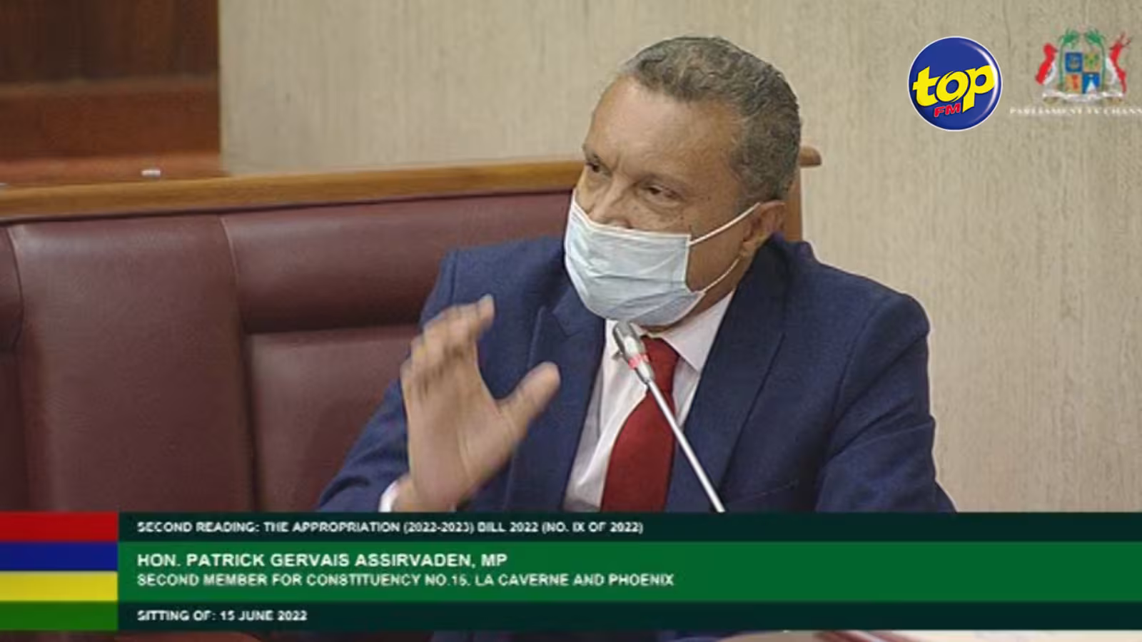 Débats budgétaires : « Chaque mois, la dépréciation de la roupie tue comme un cancer le budget familial », affirme Patrick Assirvaden