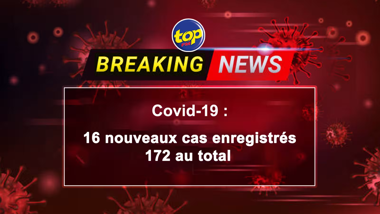 Nous sommes déjà au 10e jour de confinement national :  Le nombre de contaminations locales s’élèvent à 172, avec 15 cas répertoriés en quarantaine hier…et 4 suite à l’exercice de dépistage