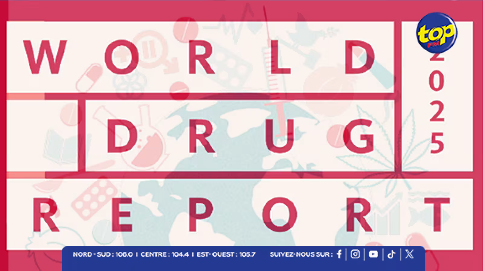 Rapport mondial sur les drogues 2025 : 244 millions d’usagers de cannabis et 61 millions d’opioïdes