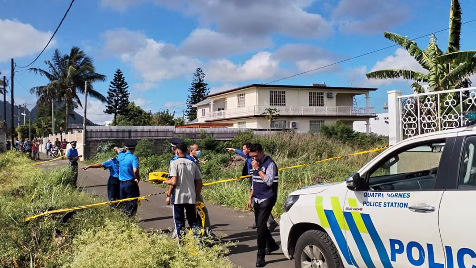 Un corps en état de décomposition découvert à Palma Road, Quatre-Bornes
