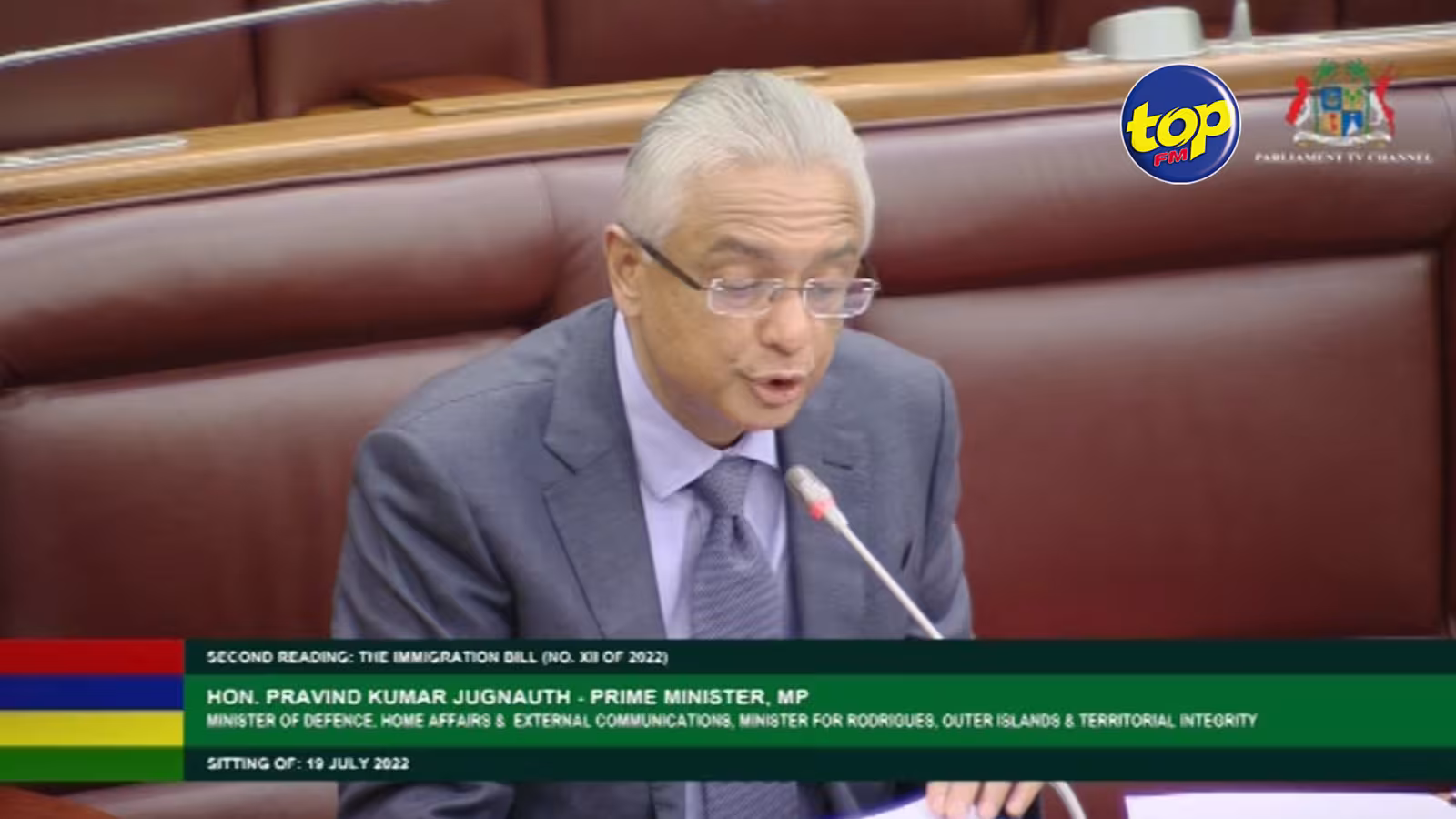 Pravind Jugnauth justifie les amendements apportés à la Mauritius Citizenship Act : ‘On ne peut compromettre la sécurité du pays !’ dit-il