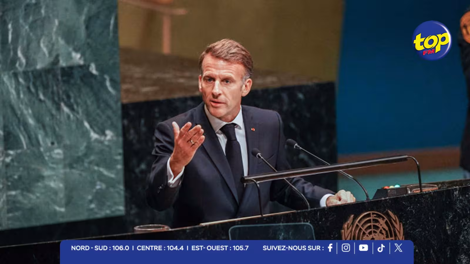 Tollé international : Israël et Washington étrillent le discours "sidérant" d'Emmanuel Macron à l'ONU