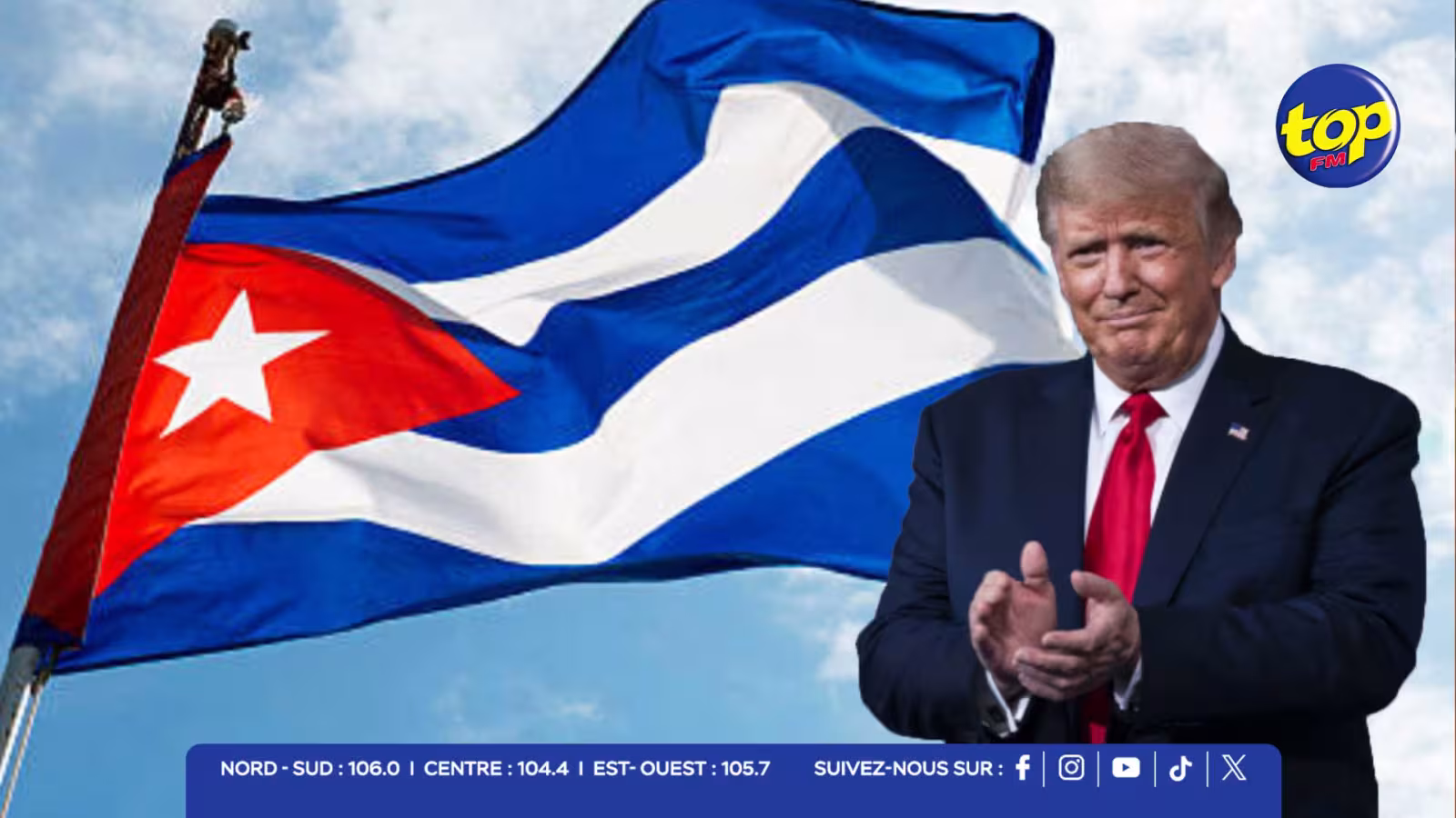 Possibles accords : Donald Trump annonce des négociations imminentes avec Cuba « très bientôt »