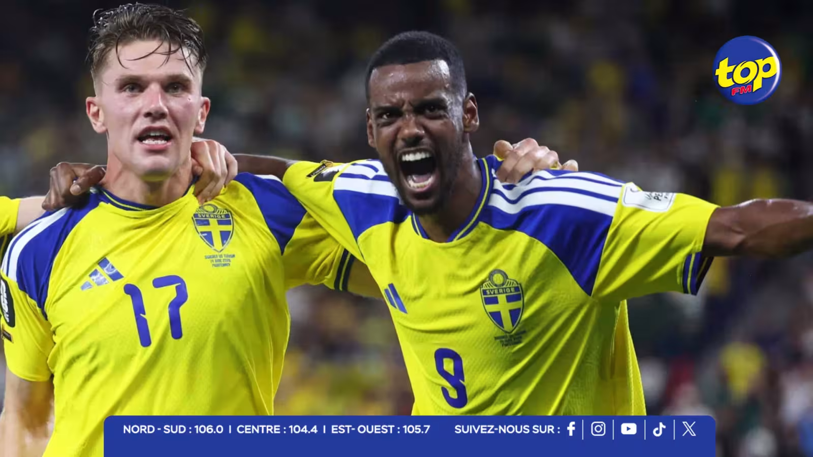 Mondial 2026 : la Suède écrase la Tunisie 5-1 grâce à Isak et Gyökeres
