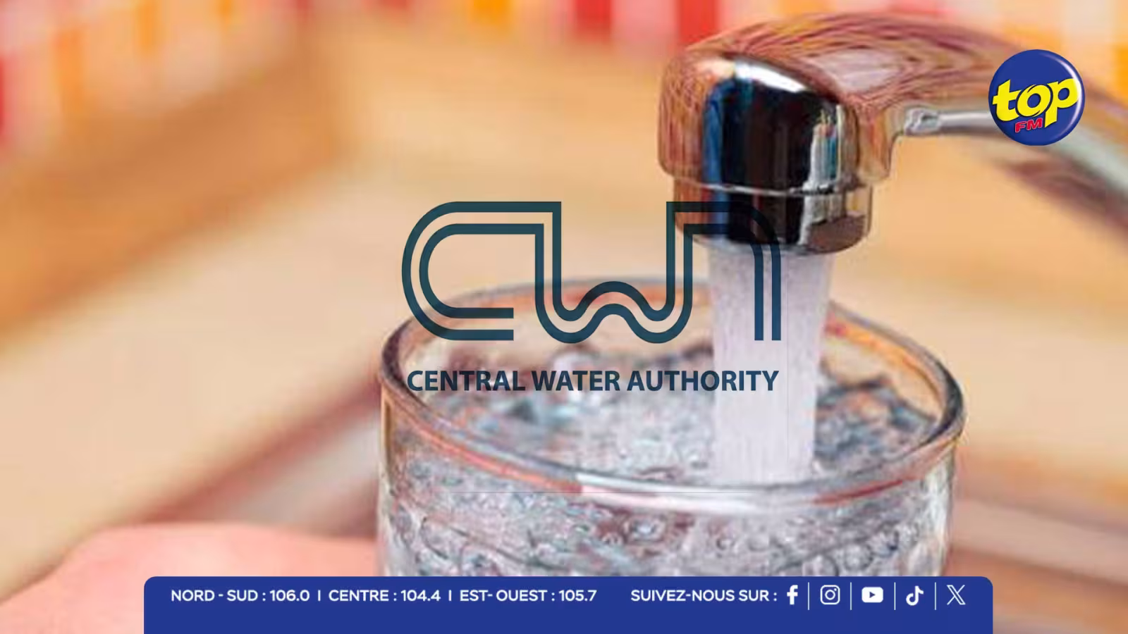 La CWA renforce son dispositif face aux pannes d'eau malgré les nouveaux horaires