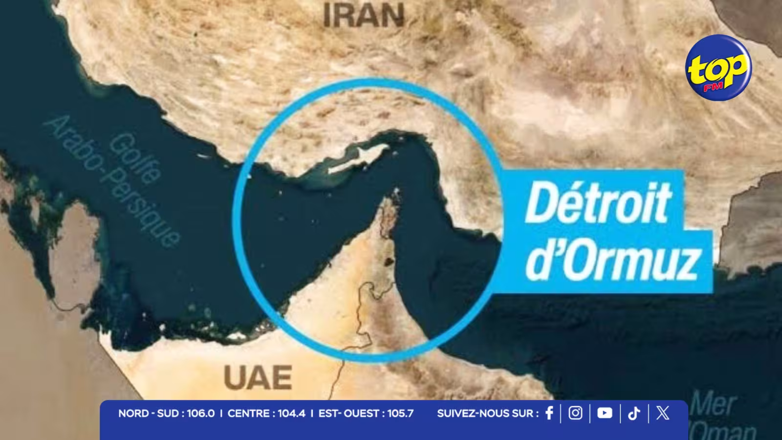 Détroit d’Ormuz : un tir sur un pétrolier ravive les tensions 