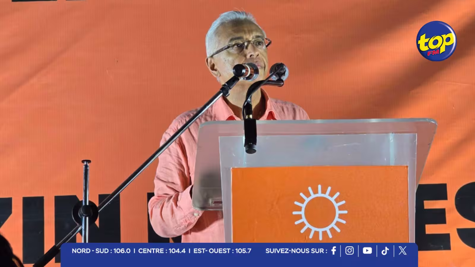 Pravind Jugnauth à Flacq : « Nou pare pou redres nou pei »