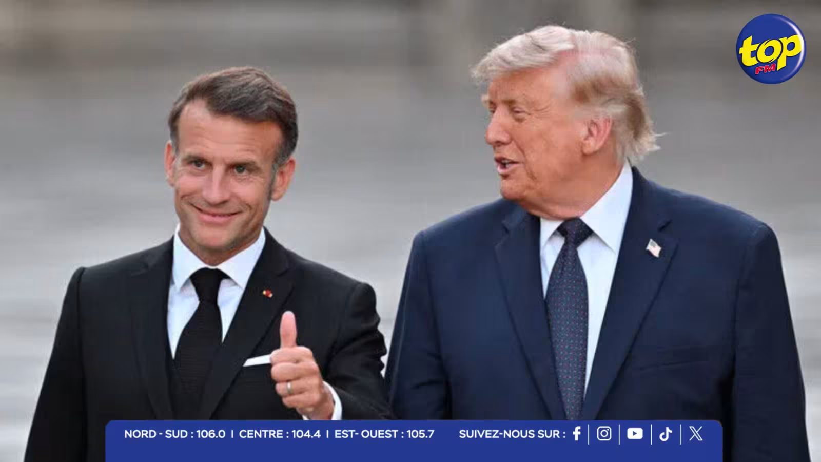 ONU : tête-à-tête entre Emmanuel Macron et Donald Trump à New York ce lundi