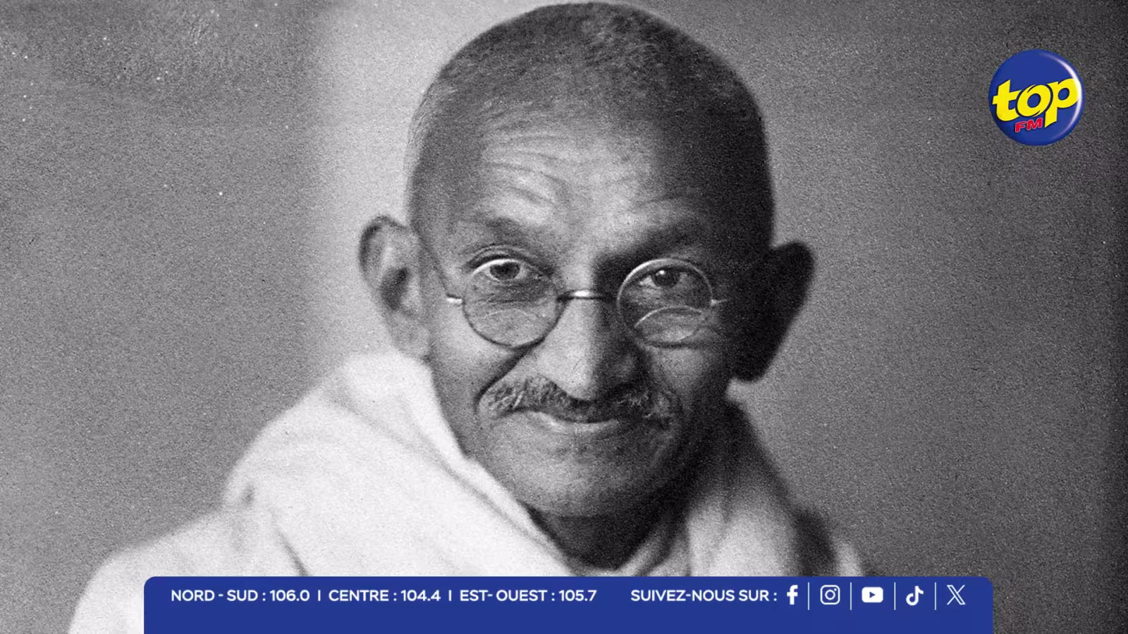 Journée internationale de la non-violence : Mahatma Gandhi, l’homme qui a défié un empire sans prendre les armes