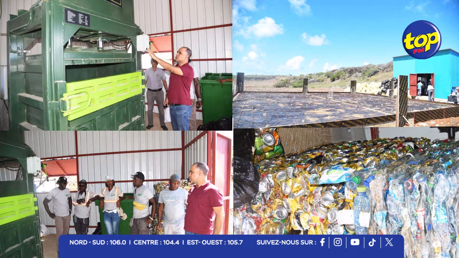 Gestion des déchets à Rodrigues : le Chef Commissaire visite le centre de Grenades et annonce un nouveau site d’enfouissement pour accueillir les déchets non recyclables