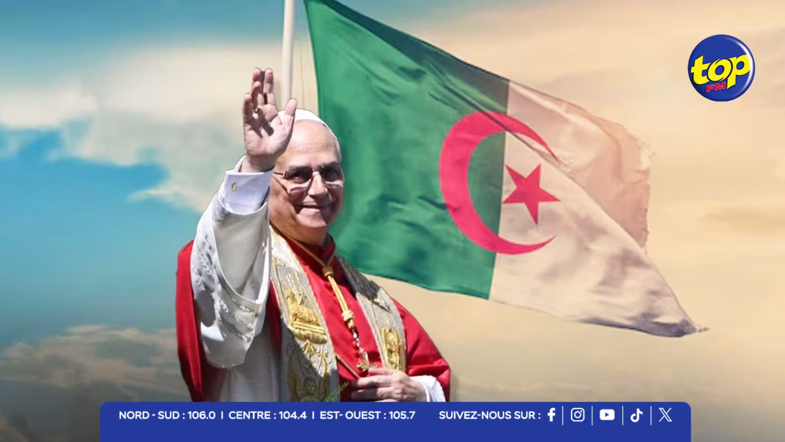 Le pape Léon XIV en Algérie pour une visite historique placée sous le signe de la paix