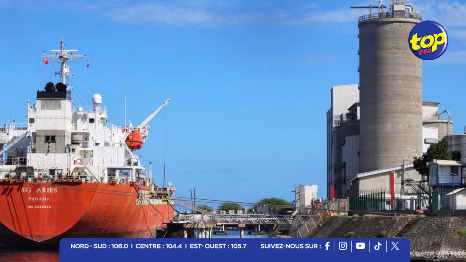 Ile de la Réunion: opération de chargement et renvoi de 11 millions de litres de sans-plomb impropres à l'utilisation