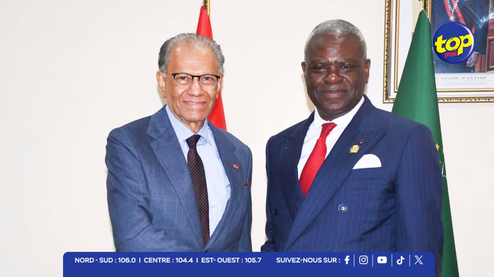 Diplomatie : la possibilité pour Maurice d’obtenir un quota de produits pétroliers à un tarif préférentiel à partir du hub pétrolier de Pointe-Noire au Congo, l’un des principaux centres d’Afrique centrale  au menu des discussions entre le Président de la
