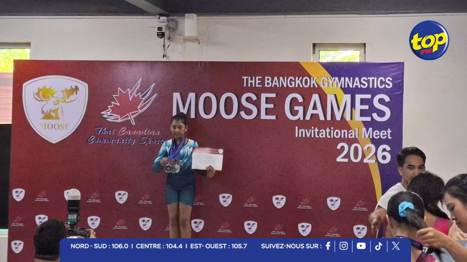 Sowmya Appadoo : À 9 ans, cette fillette impressionne pour ses débuts internationaux en gymnastique