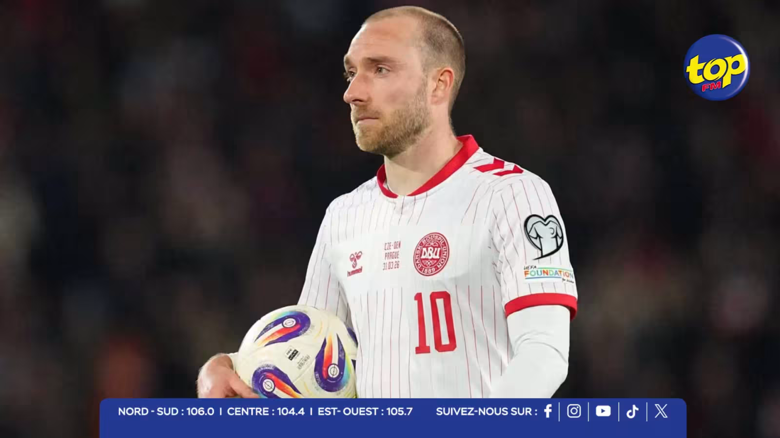 Christian Eriksen victime d’un malaise lors du match Danemark-Ukraine