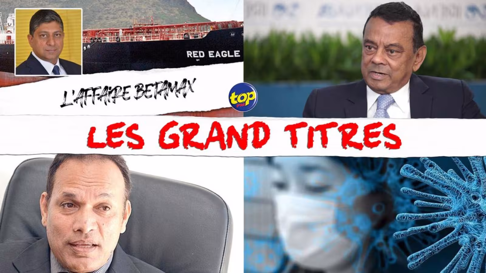 Les grands titres de Top FM