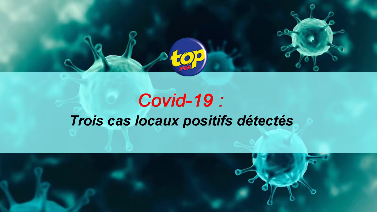 Covid-19 : Trois cas locaux, des membres du personnel de santé, détectés