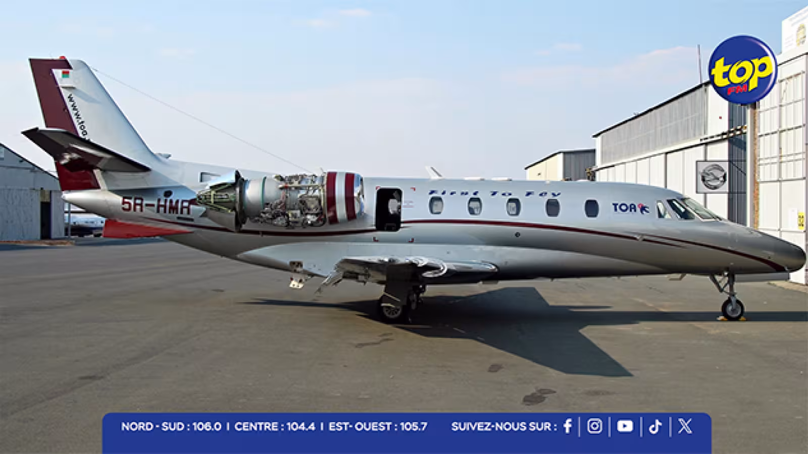 Atterrissage du jet privé 5R-HMR : le Groupe Sodiat Aviation défend la légalité du vol vers Maurice