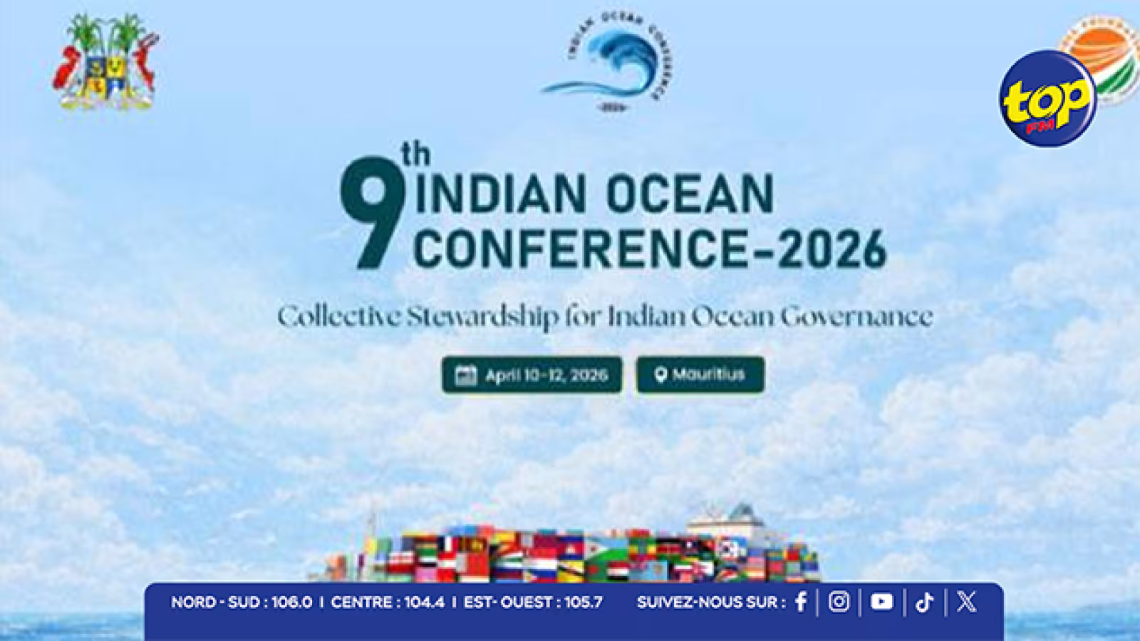 Diplomatie : Maurice, hub diplomatique et stratégique dans la région Ocean Indien à partir d’aujourd’hui et jusqu'au 12 avril 
