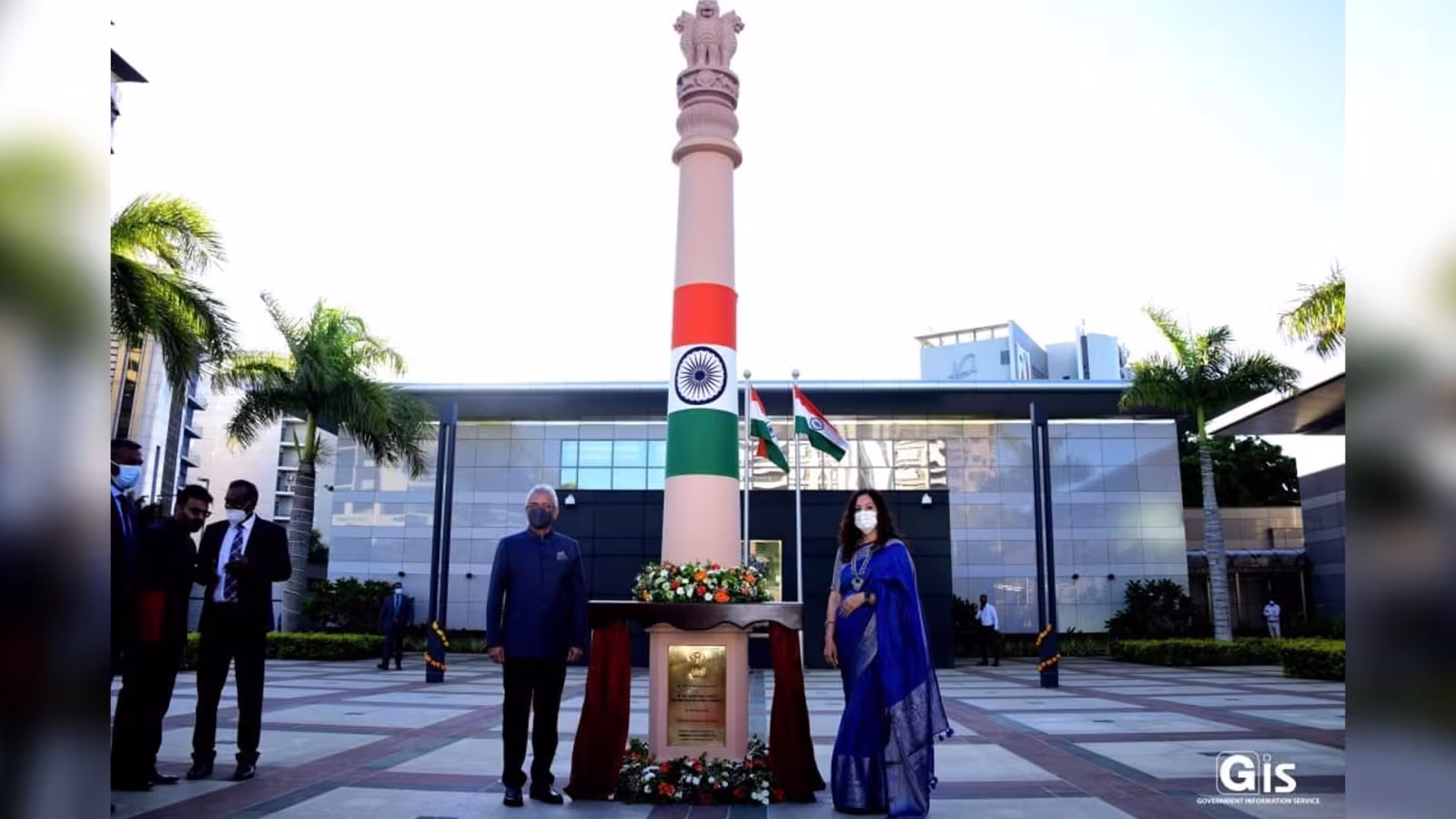 73e anniversaire de la République de l’Inde : Le Premier ministre inaugure un pilier d’Ashoka à Ebène