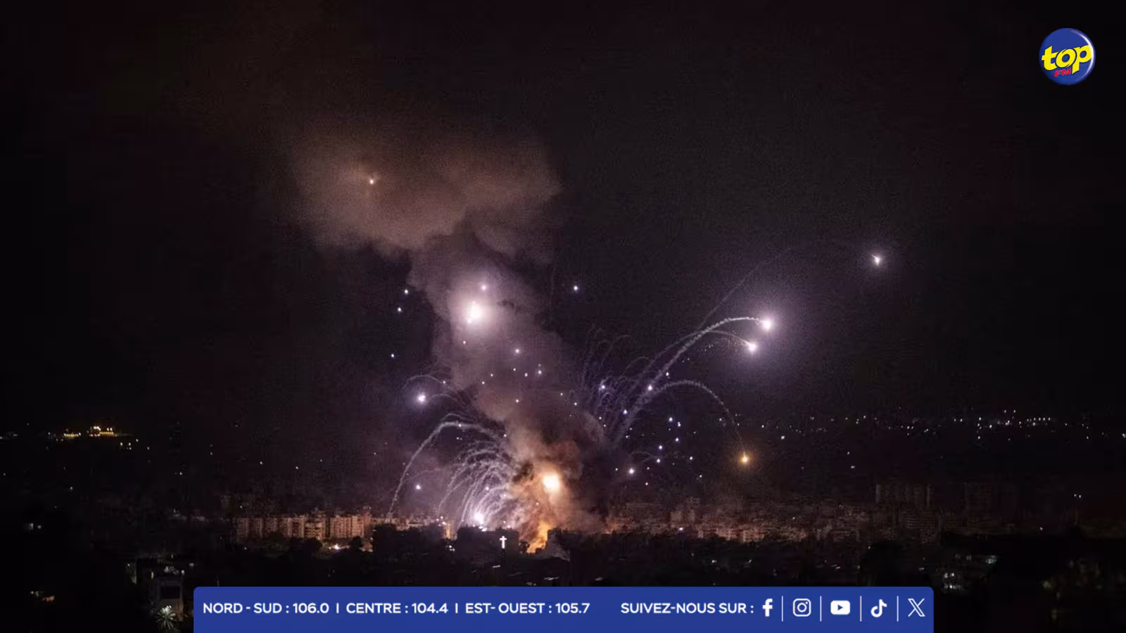 Guerre au Proche-Orient : Cinq secouristes tués dans une frappe israélienne sur le sud du Liban