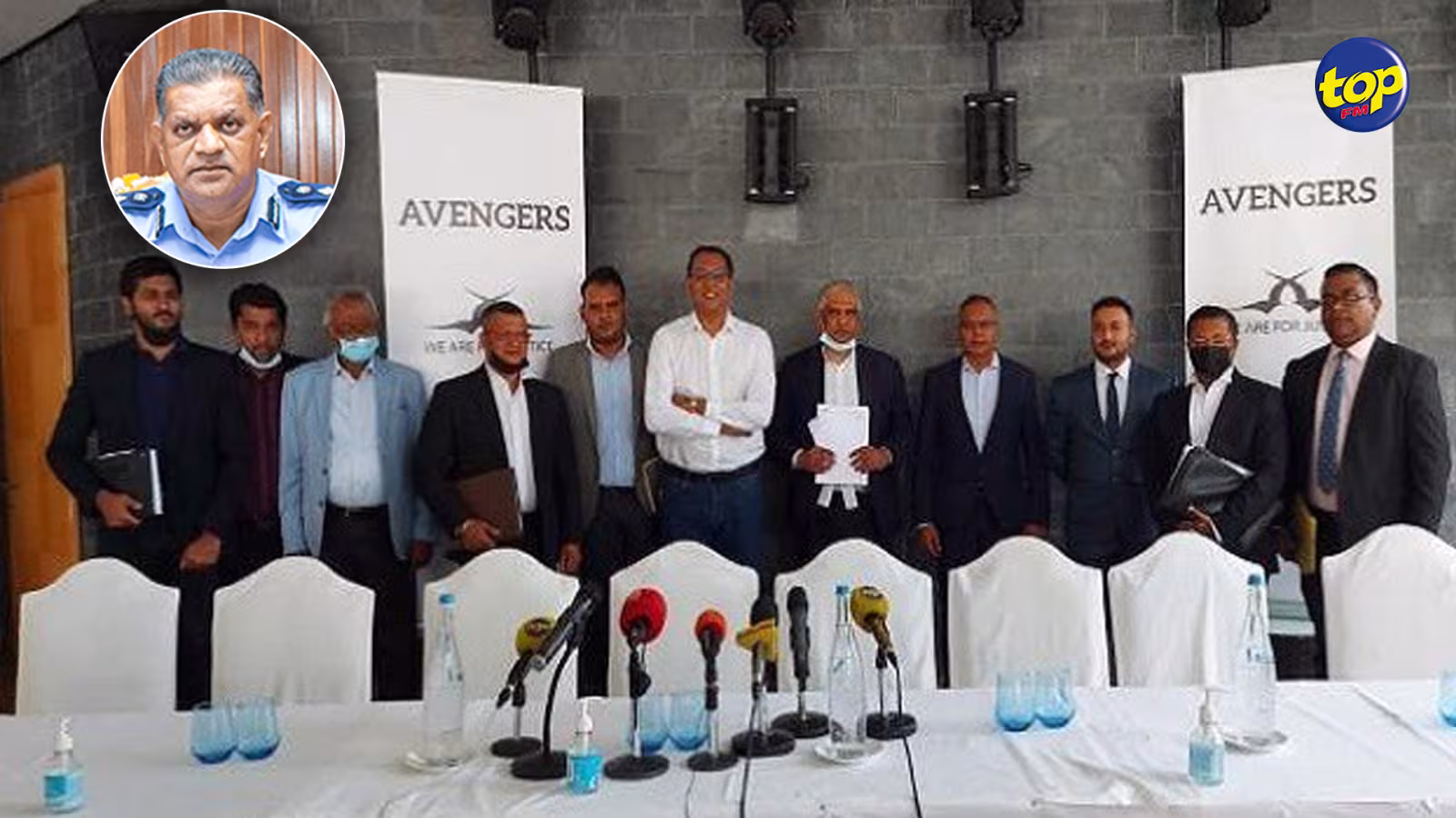 Les Avengers rencontrent le commissaire de police par intérim, Anil Kumar Dip ce mardi