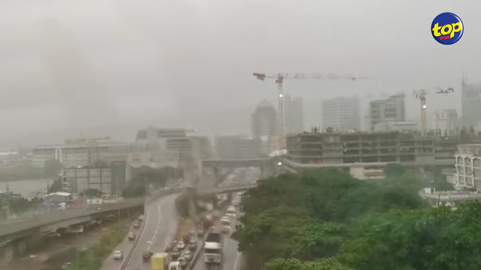 Météo : L’avis de fortes pluies valable jusqu’à 18 heures ce mardi