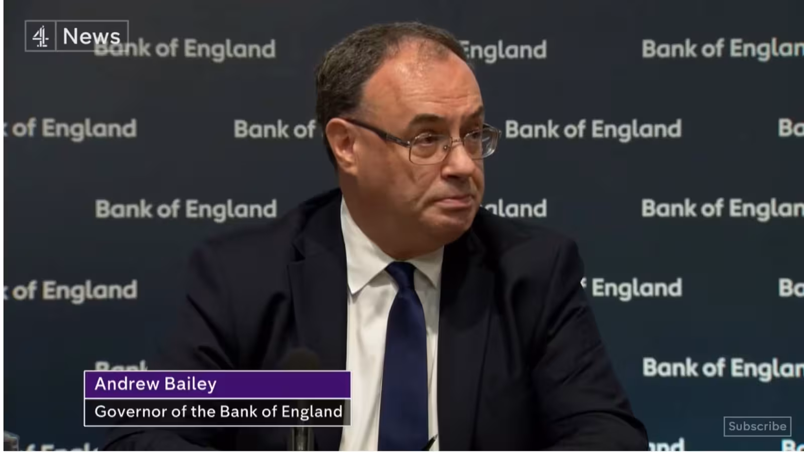Le Royaume-Uni bientôt frappé par la pire récession de son histoire avertit la Banque d’Angleterre