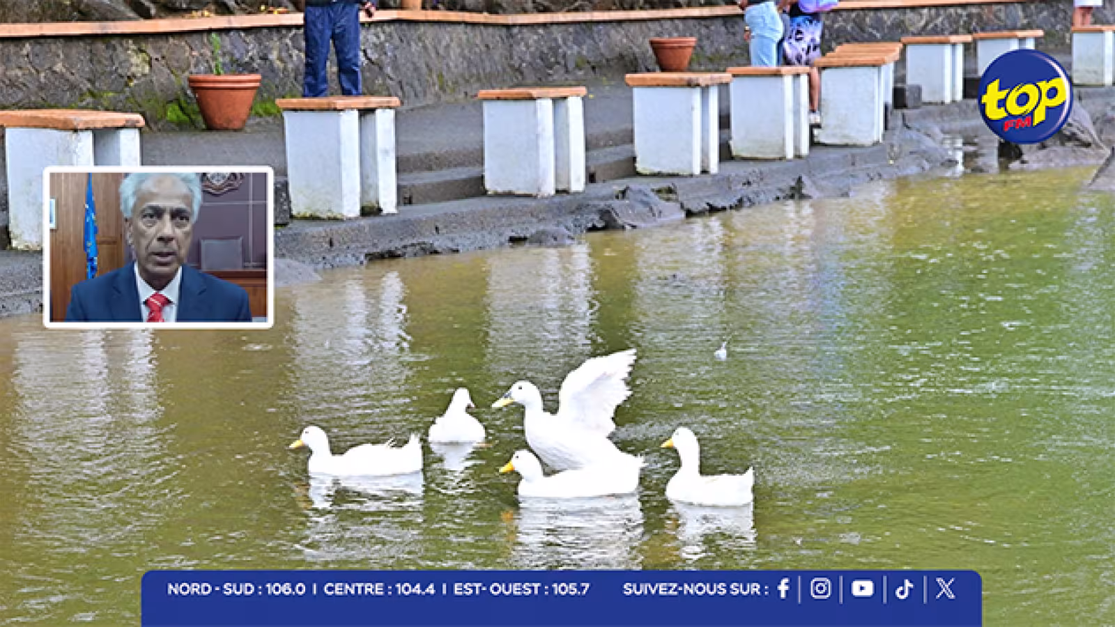 Canards de Ganga Talao : relocalisés en toute sécurité à Curepipe Experimental Division du ministère de l’Agriculture, selon Arvin Boolell