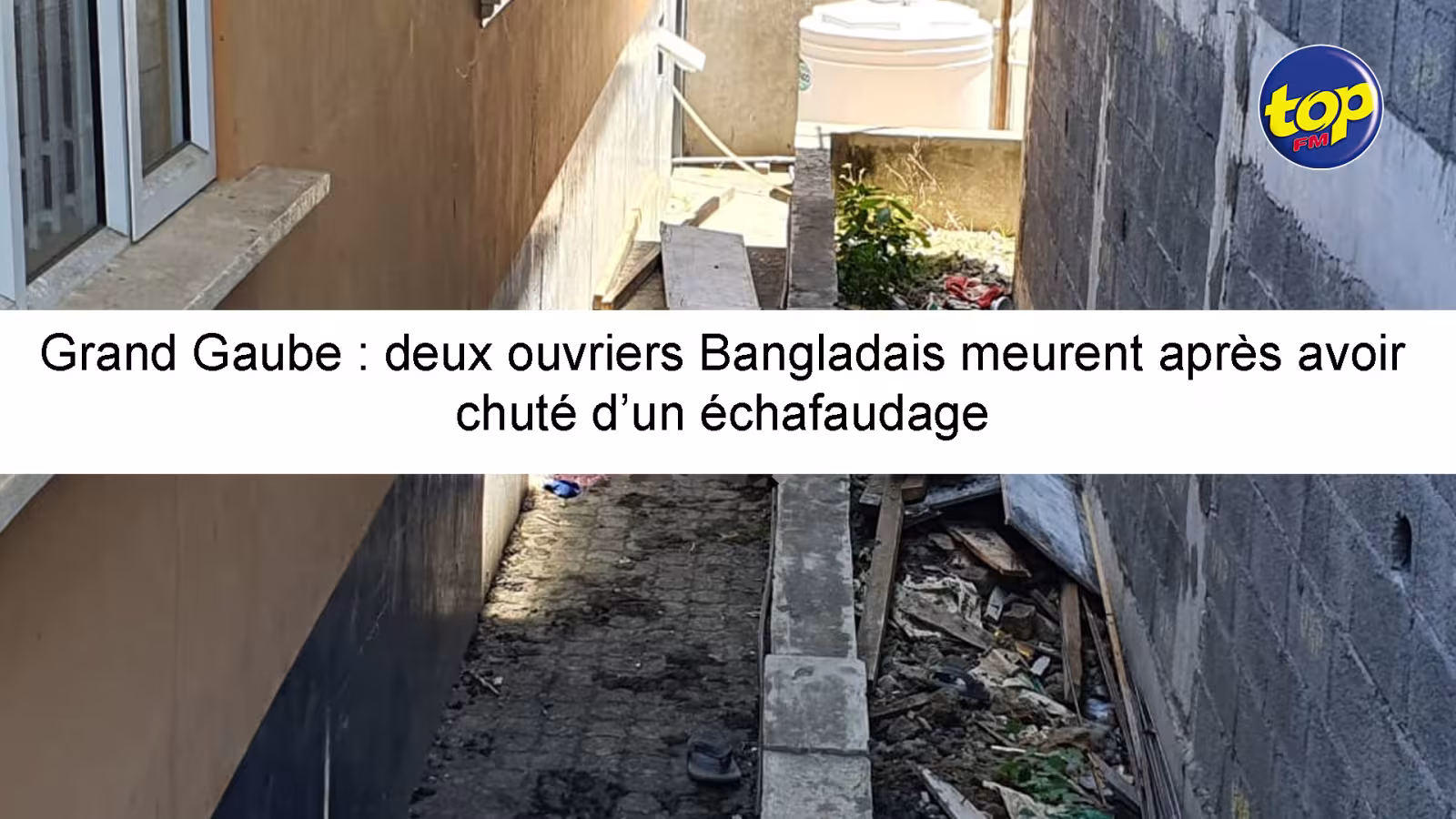 Un habitant de Rivière-des-Créoles fait une chute mortelle