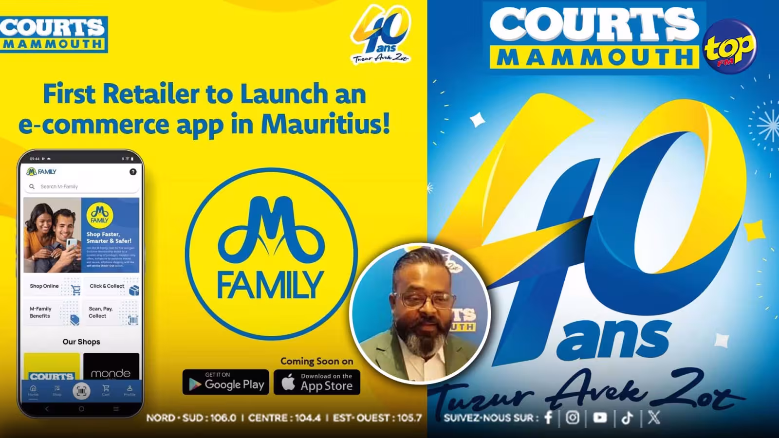 Courts Mob App : Courts lance la première application e-commerce mobile à Maurice
