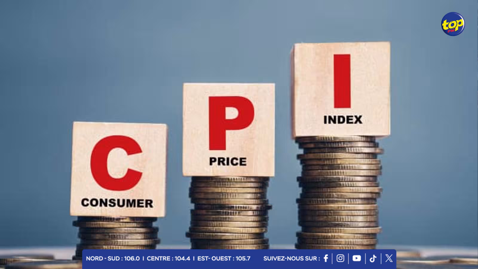 Consumer Price Index : l'indice des prix à la consommation passe à 103.5 en décembre 2024