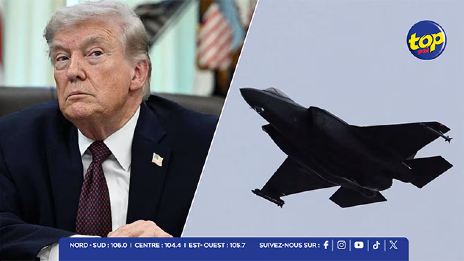 Tensions Iran-USA : un pilote américain porté disparu après l’abattage d'un avion de chasse