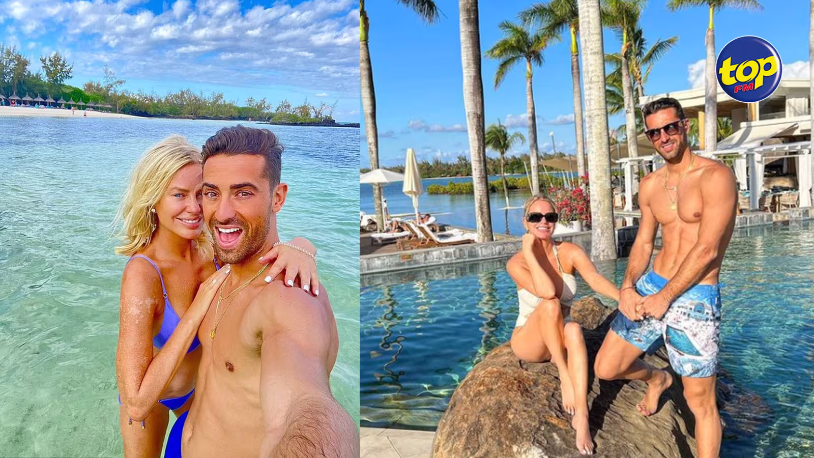 People : la presse britannique évoque le mariage somptueux à Maurice de la styliste Caroline Stanbury, 45 ans, à l’ancien footballeur Sergio Carrallo, 27 ans