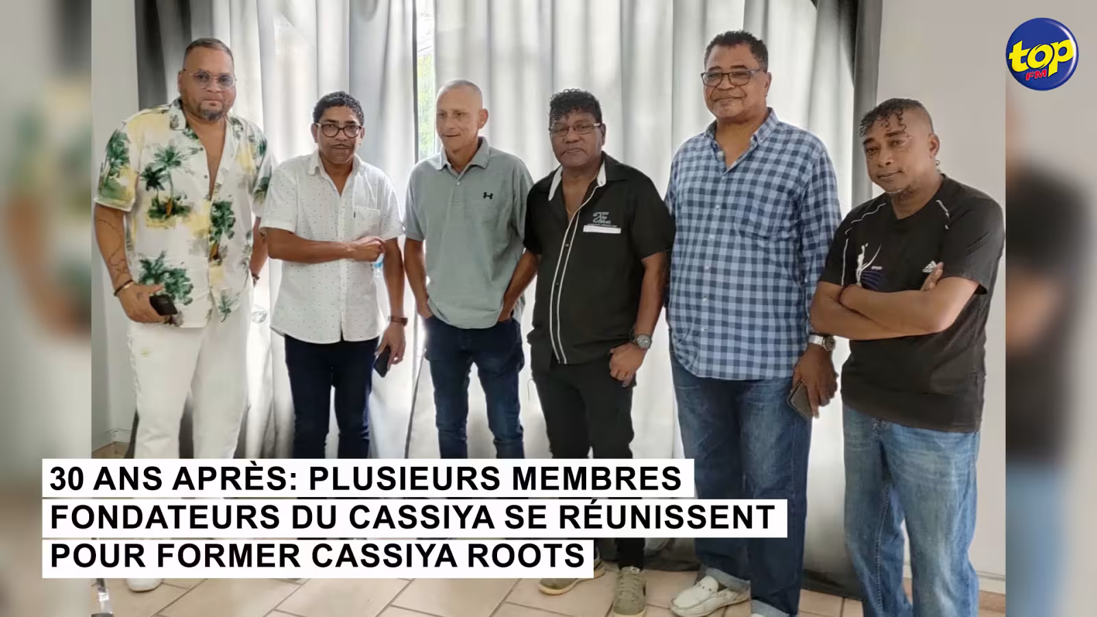 30 ans après: plusieurs membres fondateurs du Cassiya se réunissent pour former Cassiya Roots