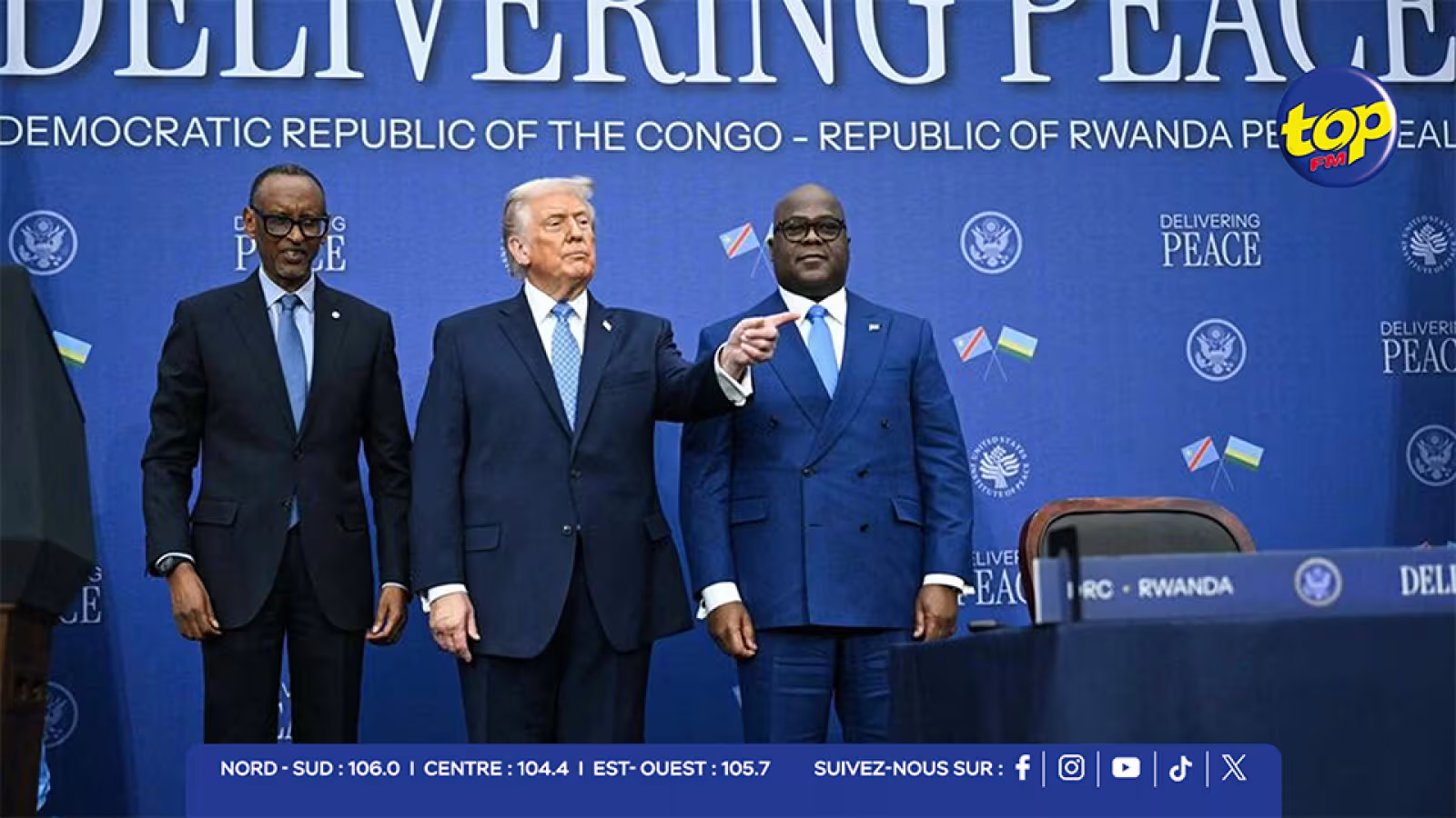 Coopération sanitaire RDC/Etats-Unis : :  un accord historique de  1,2 milliard de dollars signé 