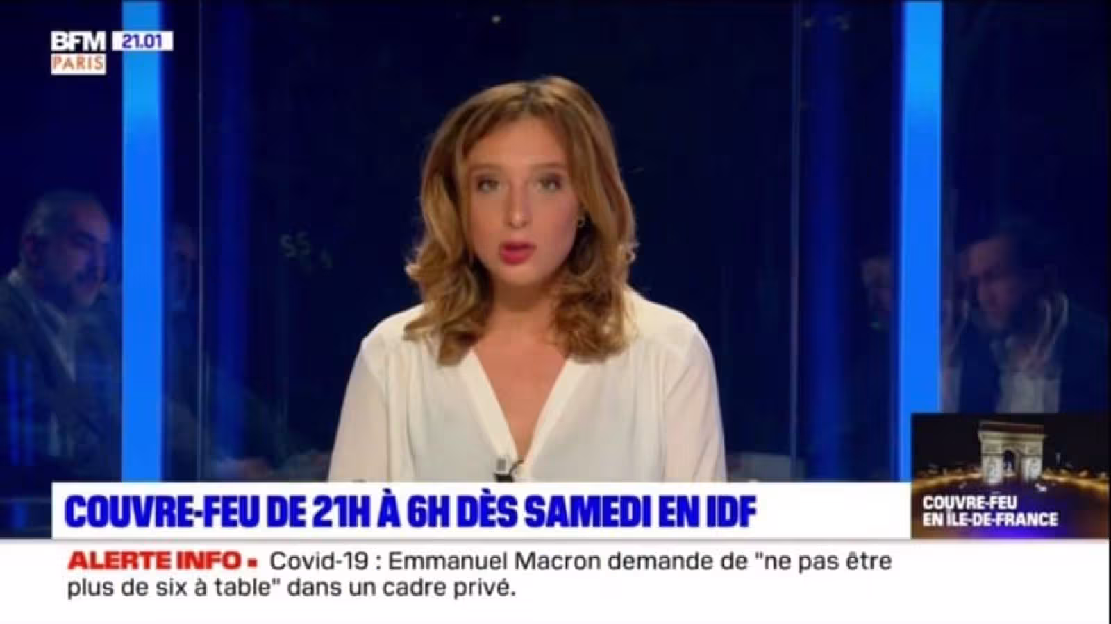Couvre-feu sur 20 millions de Français à partir de samedi
