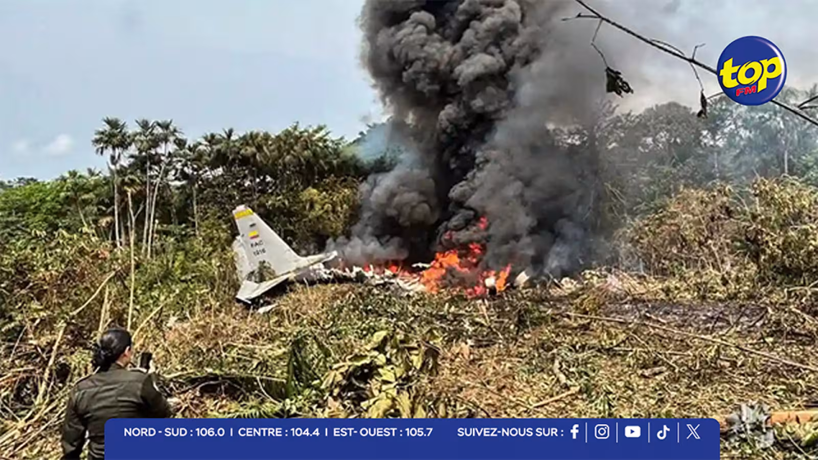 Crash aérien en Colombie, 66 morts