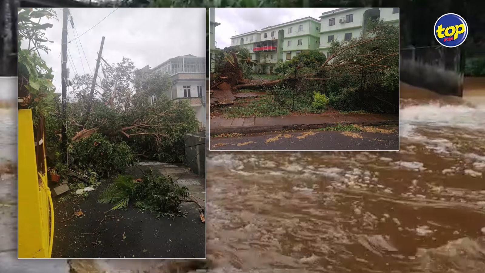 Sur les côtes Nord et Est : Le cyclone tropical intense Batsirai cause de nombreuses chutes d’arbres et des montées d’eau impressionnantes