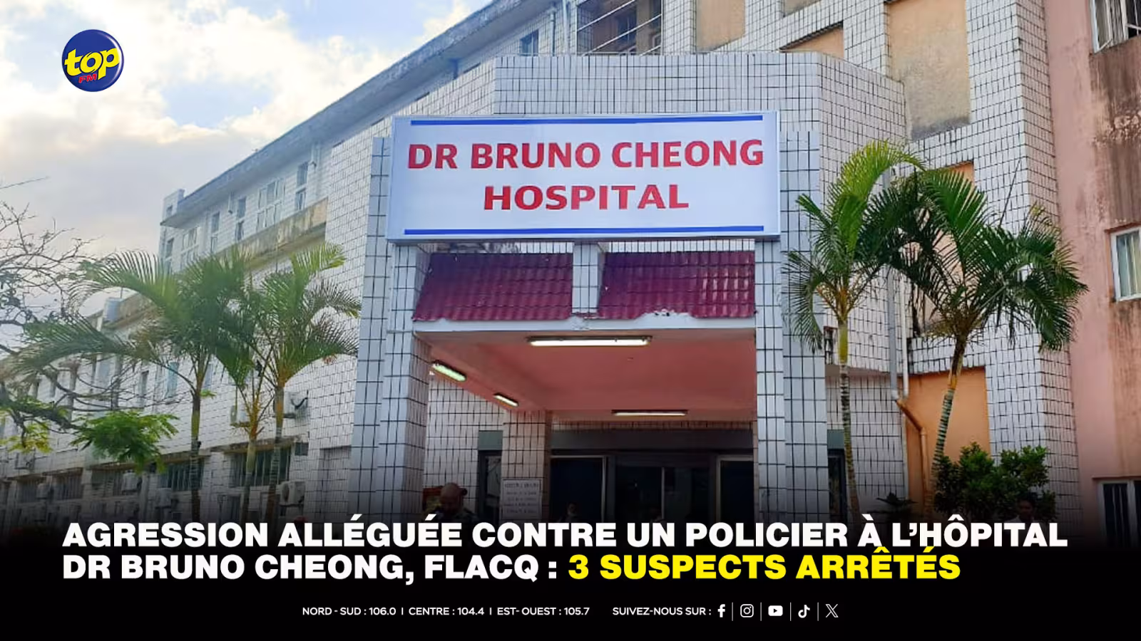 Agression alléguée contre un policier à l’hôpital Dr Bruno Cheong, Flacq : 3 suspects arrêtés