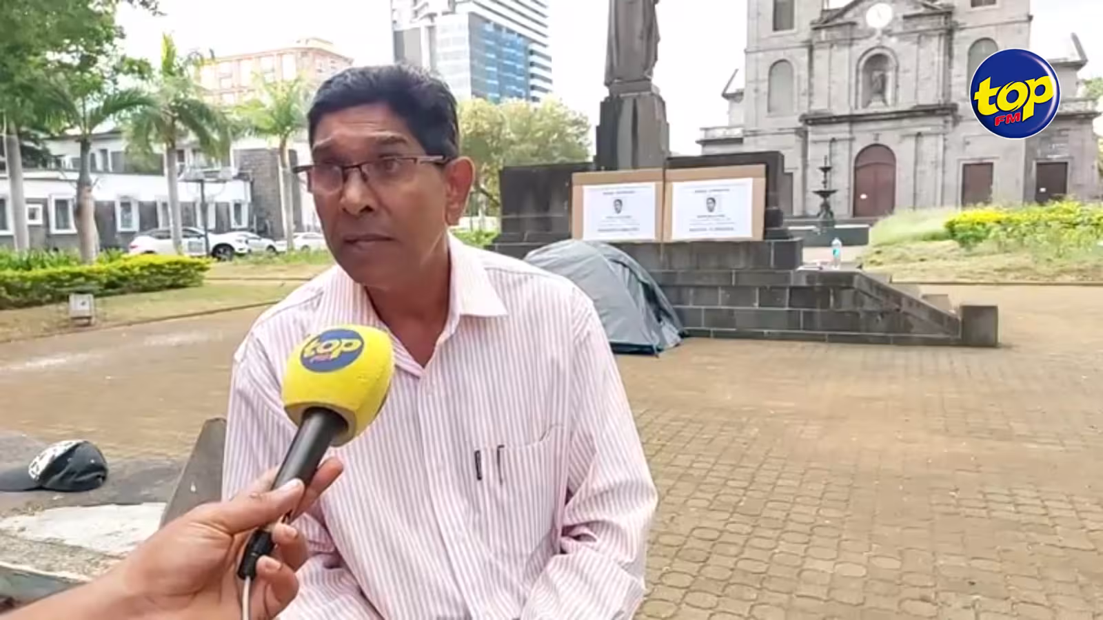 Protestation contre la cherté de la vie : Dana Chengan a entamé son premier jour de grève de la faim hier, 40 % de la population ne mangent pas à leur faim, selon lui