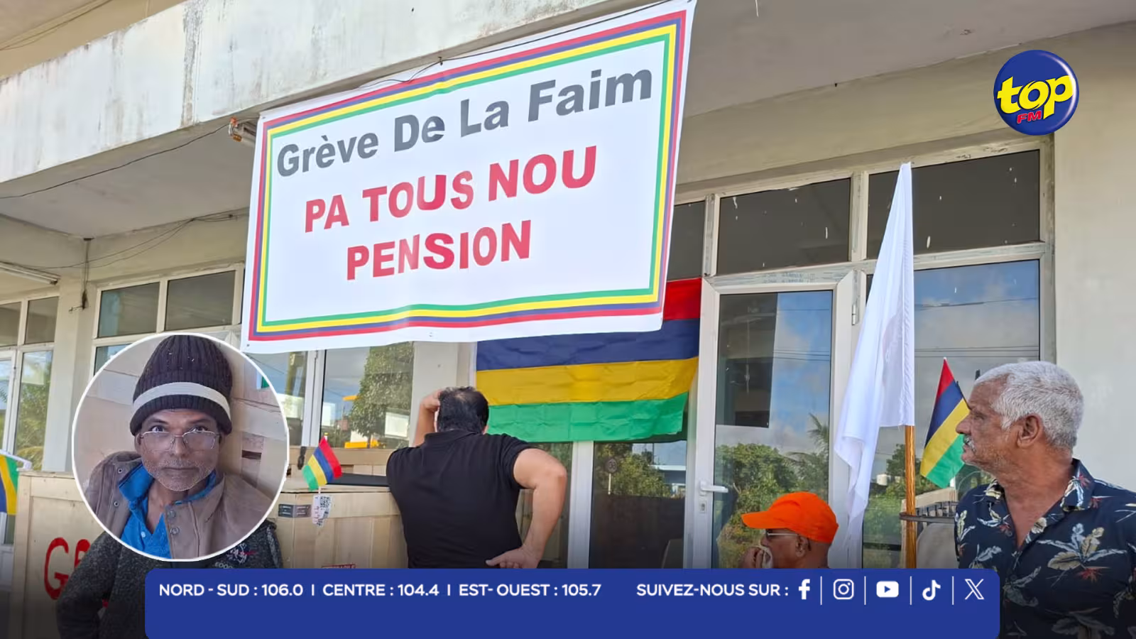 Dave Kissoondoyal-grève de la faim
