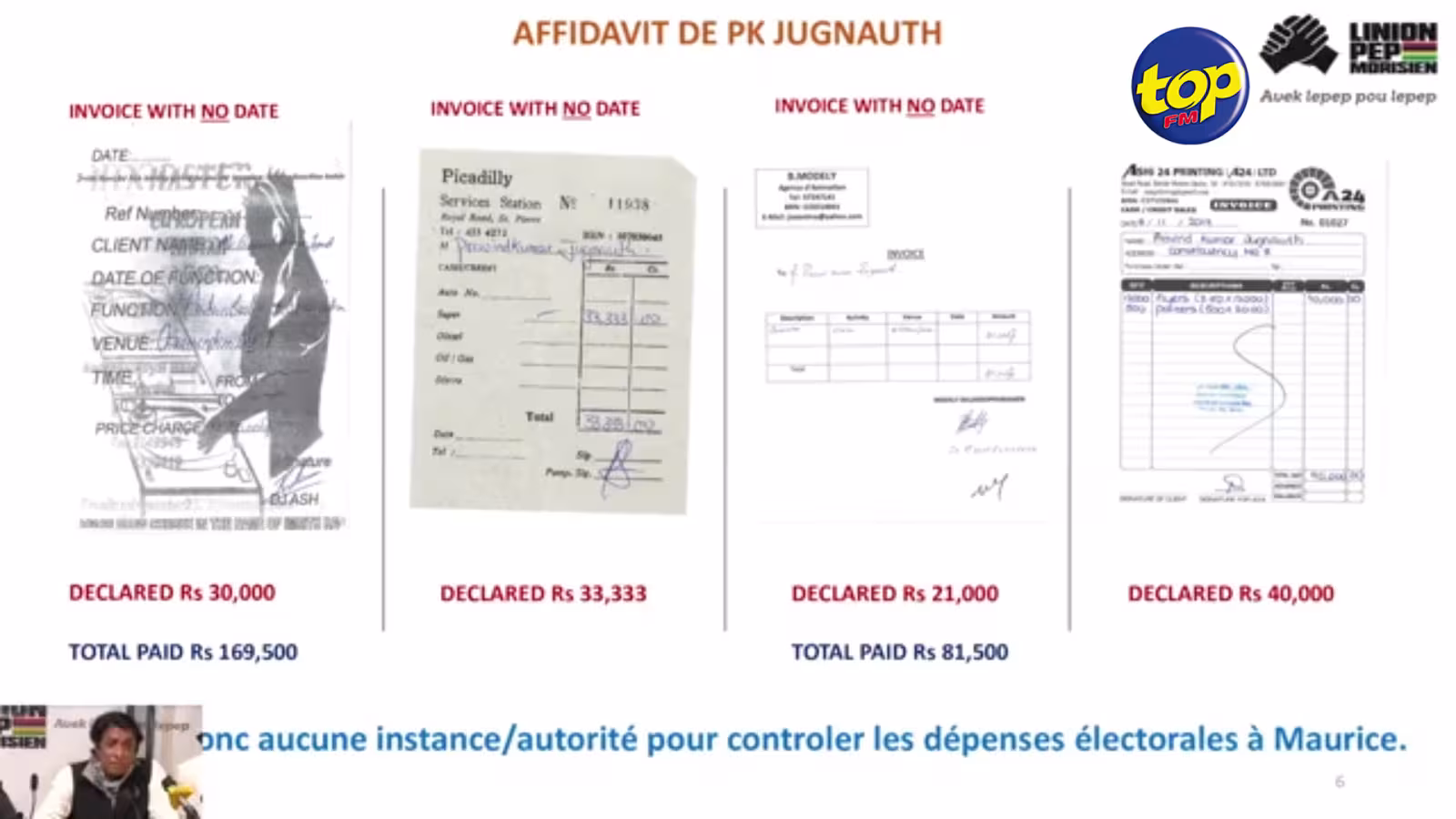 Kistnen Papers : Dev Sunnassy évoque ce qu’il qualifie « d’inexactitude » concernant les dépenses électorales du Premier ministre