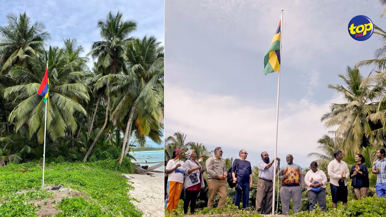 Drapeau mauricien hissé sur l’atoll de Peros Banhos : « Nous n’avons aucun doute quant à la souveraineté de ce territoire britannique », réplique le Foreign Office dans un communiqué
