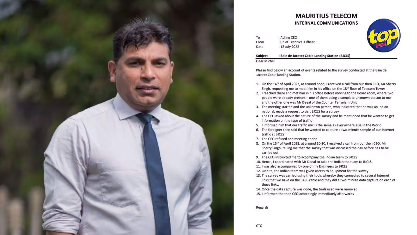 Les organisateurs contraints de signer un document interdisant aux députés de l’opposition de prendre la parole lundi à Roche-Bois : ”sameme ki apel persecution sa, enn  symbole de persecution” déplore Eshan Juman