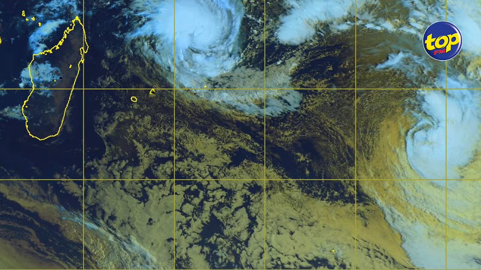 Météo : La tempête tropicale modérée « Dingani » s’est intensifiée en une forte tempête tropicale, mais elle ne représente pas de danger pour les Mascareignes pour les prochains deux jours